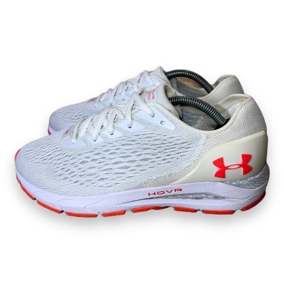 Under Armour HOVR Sonic 3 "White Pink" 3022596-100 Women's 9 - Picture 2 of 12